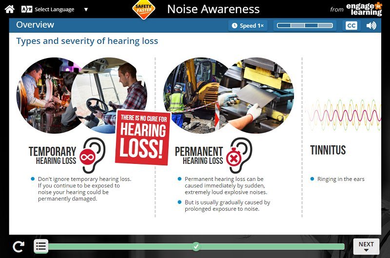 Noise Awareness Online Training