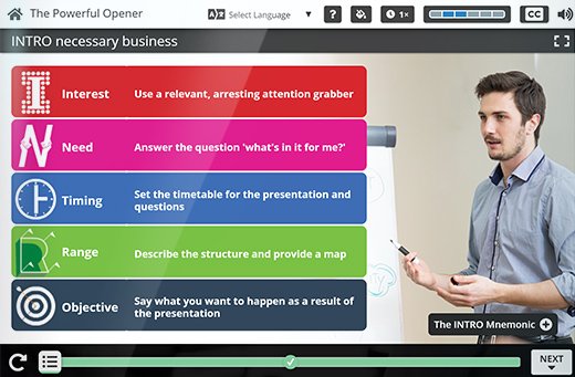 presentation skills training
