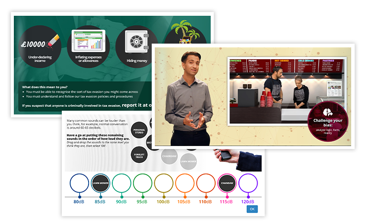 Engage learners with interactivity, humour, and storytelling.